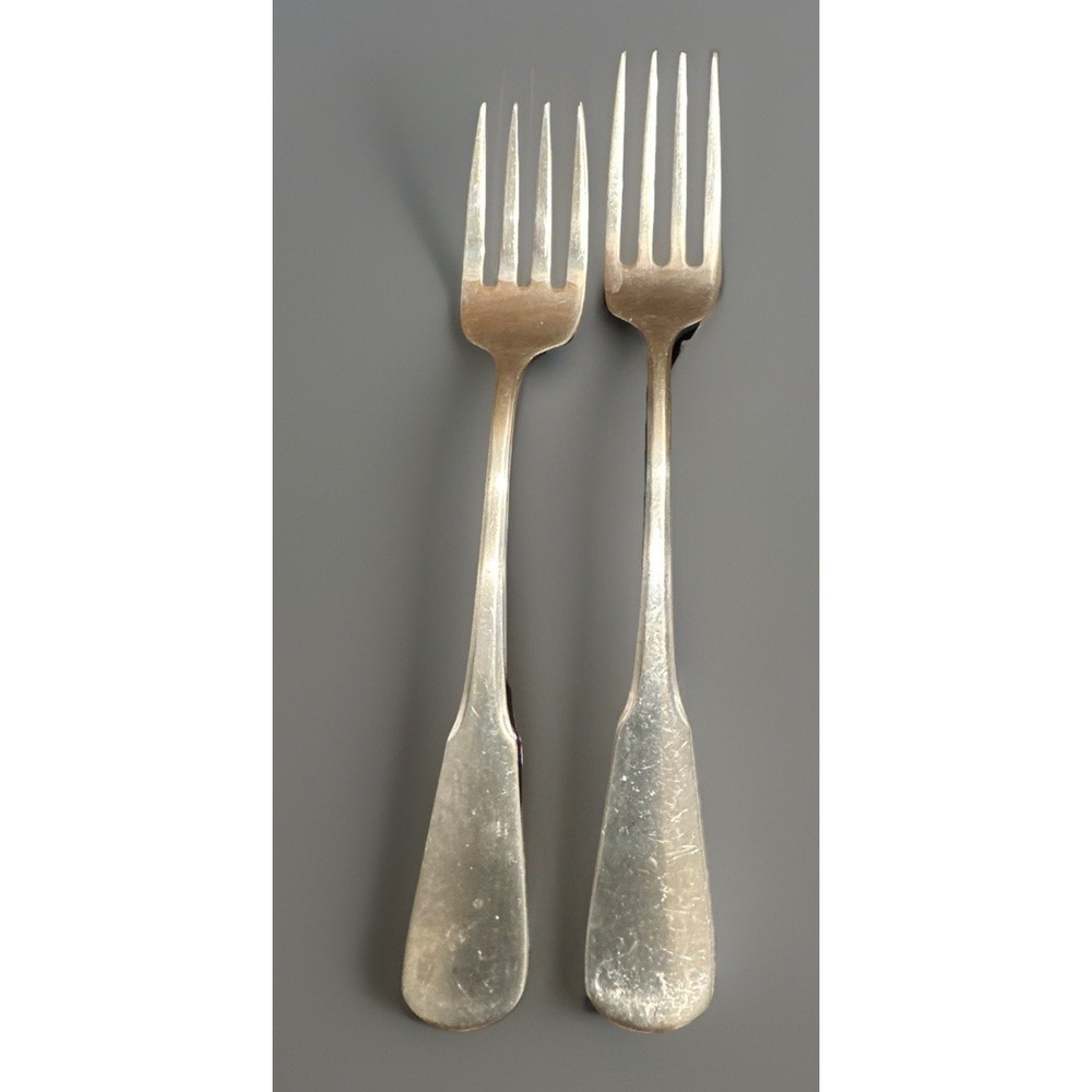 Oneida SSS COLONIAL BOSTON Stainless Dinner Fork  7 1/4 + Salad Fork